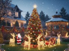 Magia Świąt w Ogrodzie: Ogrodowe Dekoracje Świąteczne