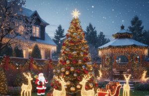 Magia Świąt w Ogrodzie: Ogrodowe Dekoracje Świąteczne